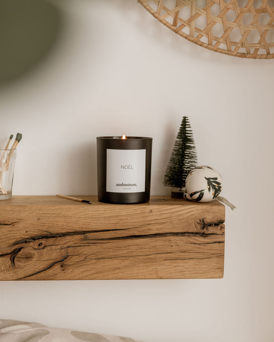 Large christmas candles