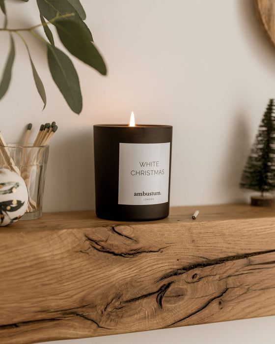 Large christmas candles