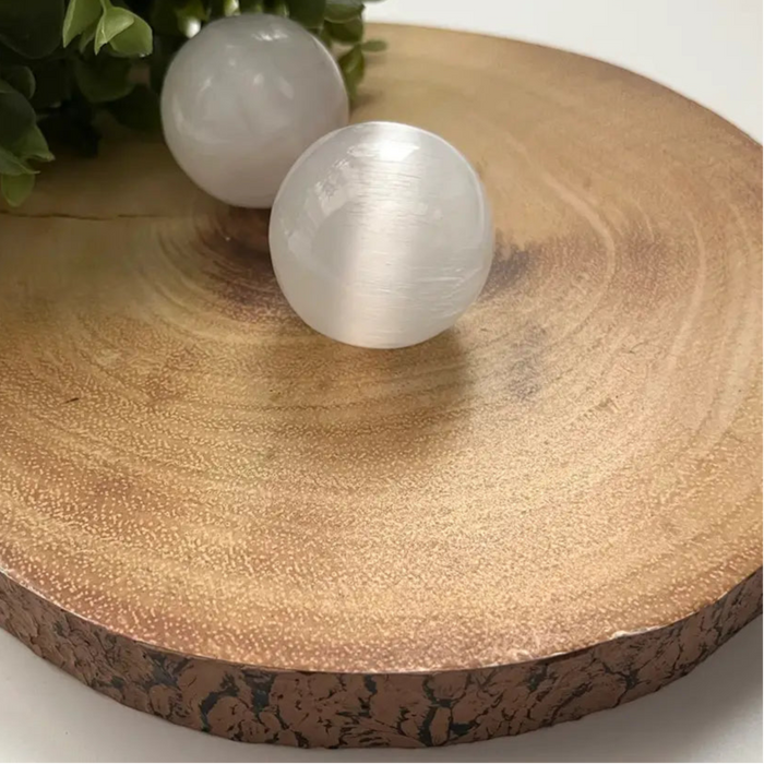 Selenite sphere