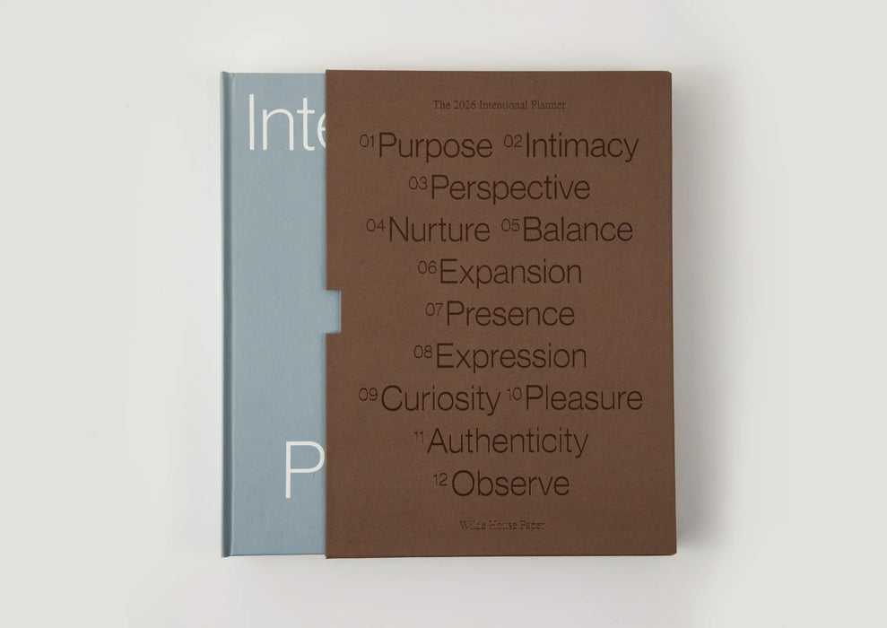2026 Intentional Planner